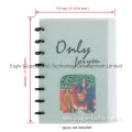 Customizable Discbound Notebook for Transparent Poly Cover